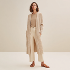 Knitted Long Cardigan for Effortless Style