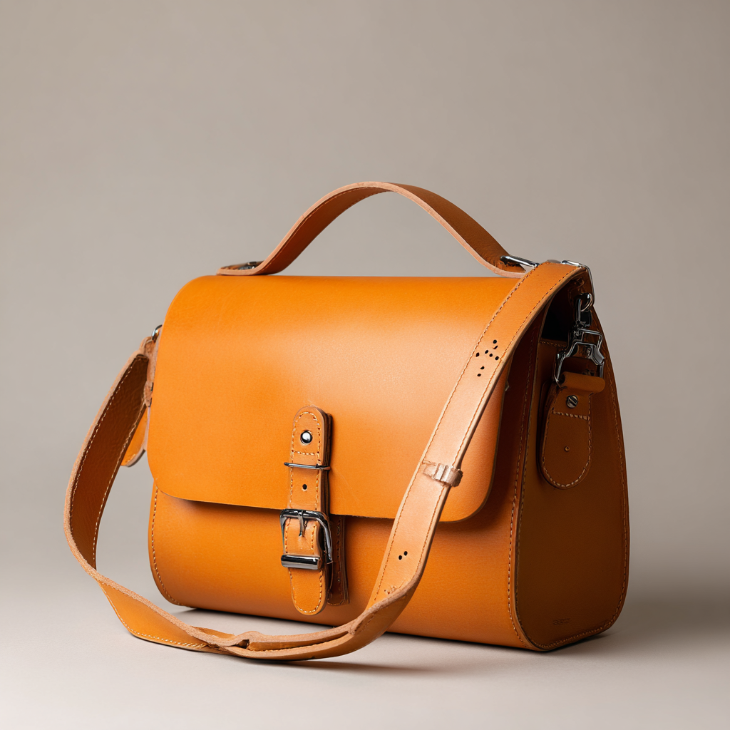 Minimalist Leather Shoulder Bag for Everyday Companion
