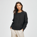 Ribbed Knit Sweater to Stay Warm Every Day
