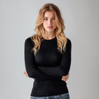 Ribbed Knit Sweater to Stay Warm Every Day
