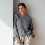 Ribbed Knit Sweater to Stay Warm Every Day