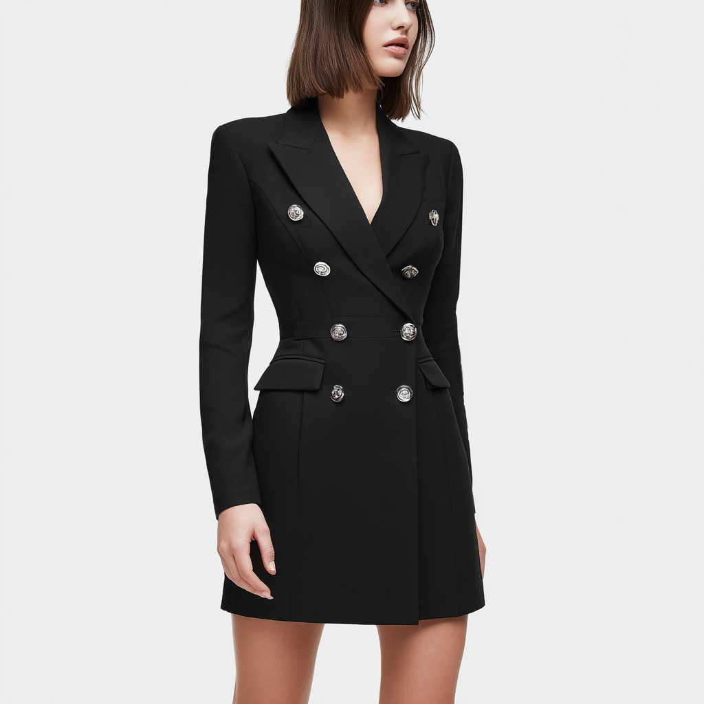 Structured Blazer Dress for Confidence and Style