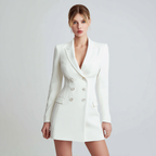 Structured Blazer Dress for Confidence and Style